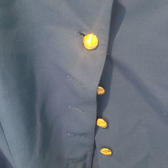 Beautiful Royal Blue Size 10 Carlisle Ladies Wool, Skirt and Jacket Suit - Picture 2 of 10